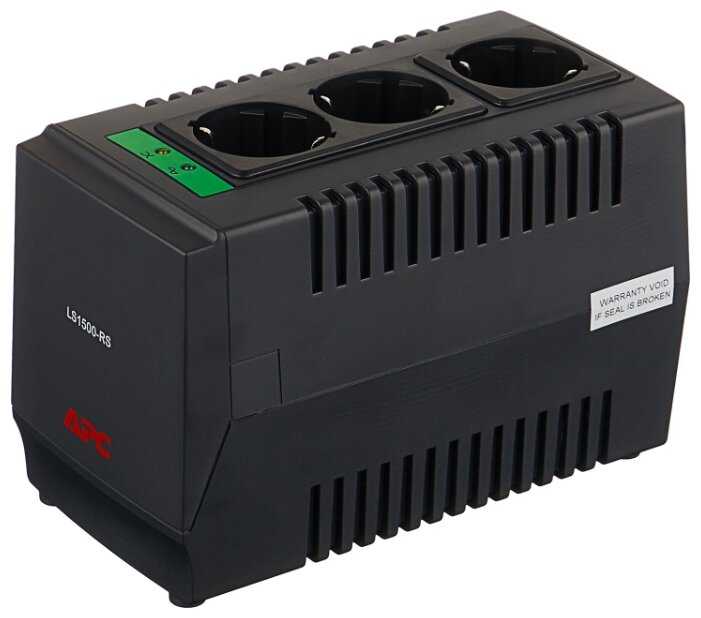 Стабилизатор напряжения однофазный APC by Schneider Electric Line-R LS1500-RS (0.75 кВт)