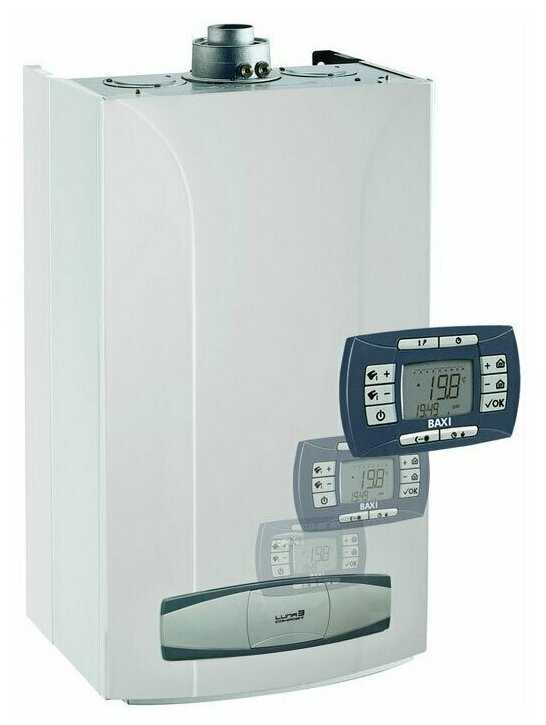 Котел газовый BAXI LUNA-3 COMFORT 1.310 Fi, 31 кВт, настенный, одноконтурный, конвекционный фотография 2