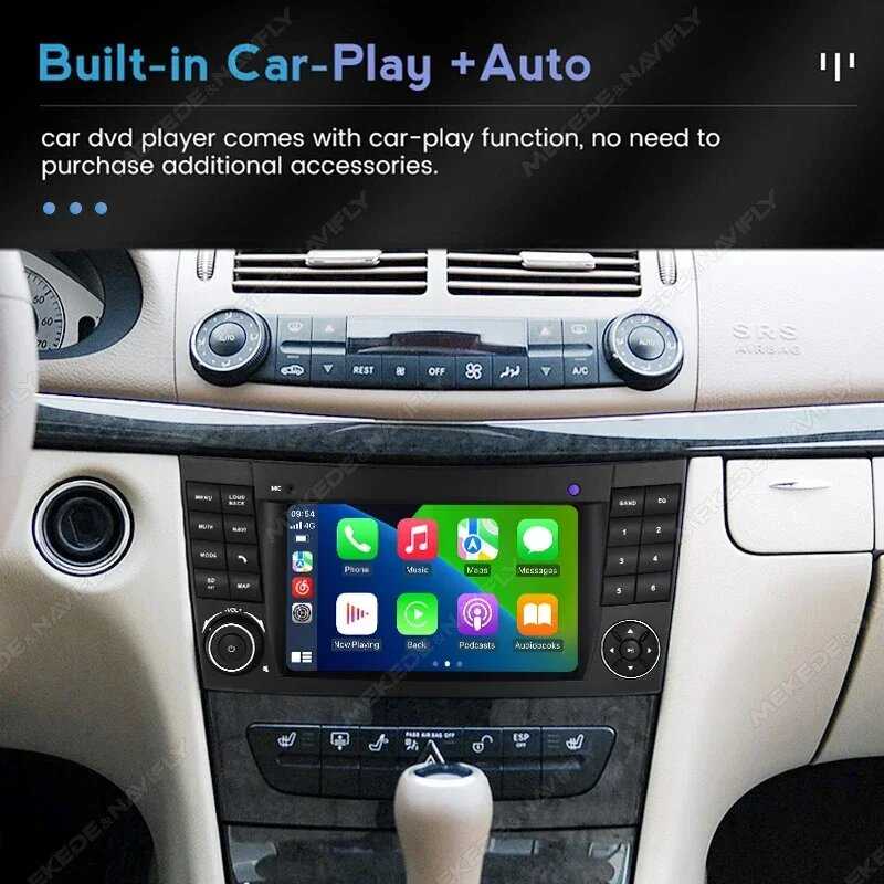 Автомагнитола Mercedes Benz Android (W211) фотография 4