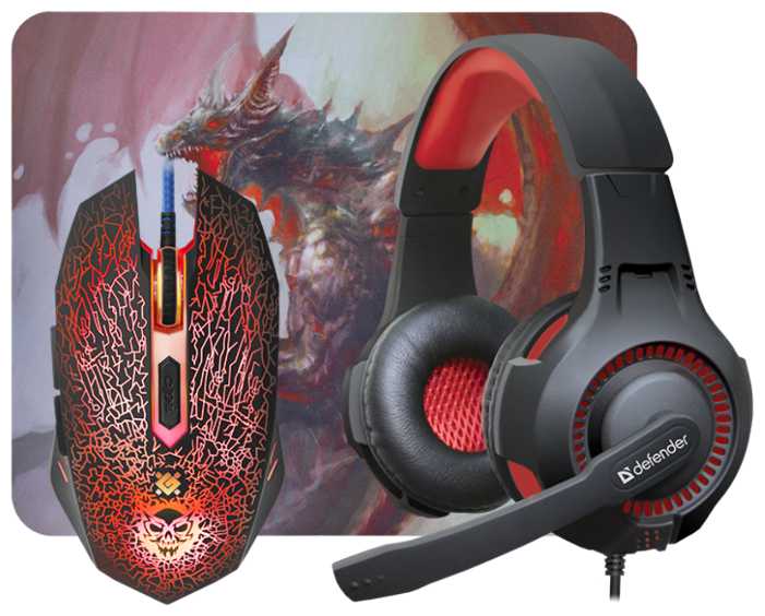 Компьютерная гарнитура Defender DragonBorn MHP-003