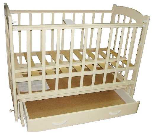 Кроватка Ведрусс Радуга 4, классическая, поперечный маятник фотография 4