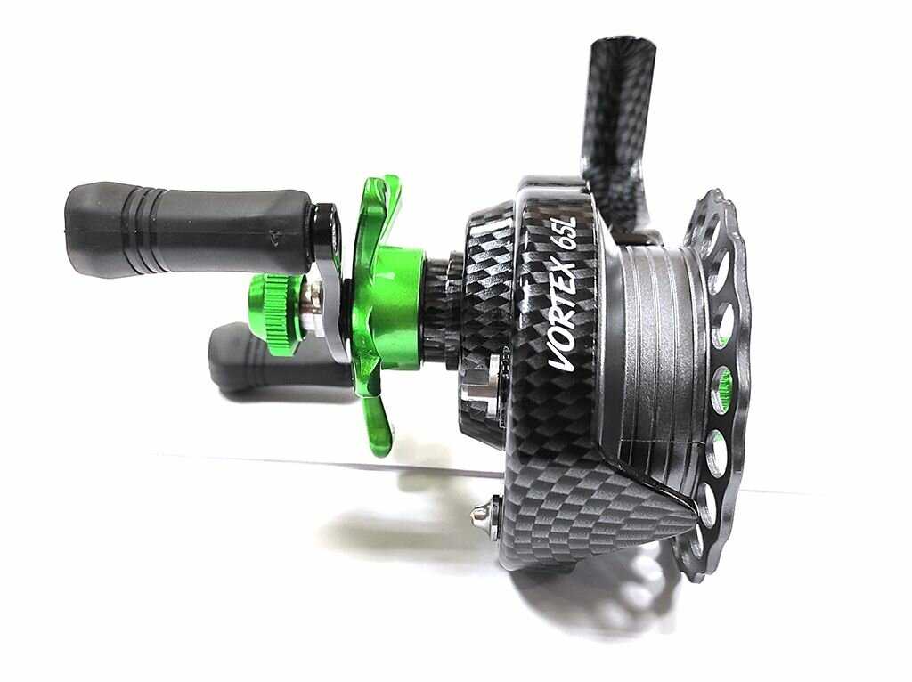 Зимняя катушка HitFish Vortex 65L (левая рука) фотография 4