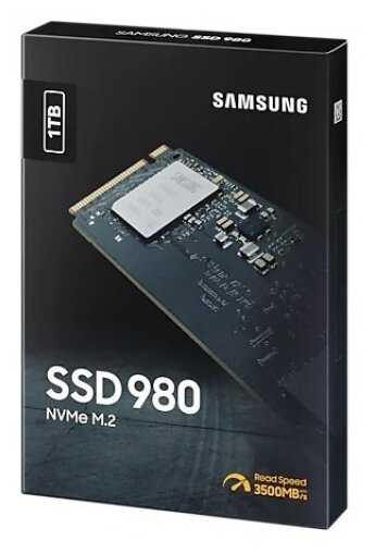 Твердотельный накопитель Samsung 980 1 ТБ M.2 MZ-V8V1T0B/AM фотография 3