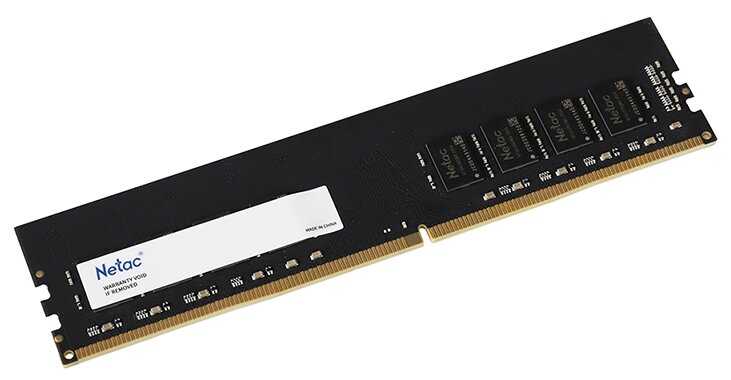 Оперативная память Netac Basic 16 ГБ DDR4 DIMM (NTBSD4P32SP-16J) фотография 2