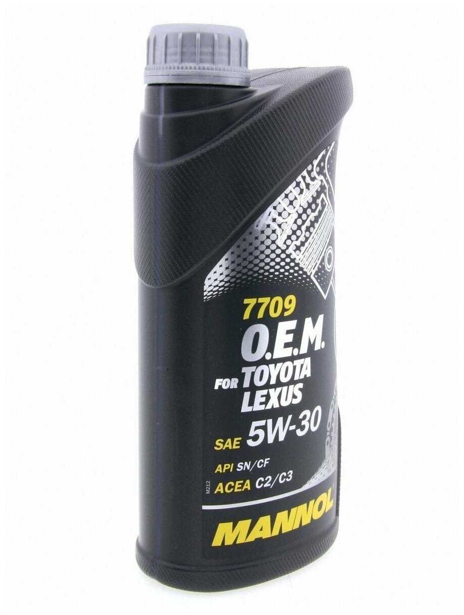 Синтетическое моторное масло Mannol 7709 O.E.M. for Toyota Lexus 5W-30 фотография 1