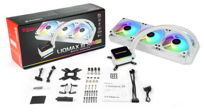 Система водяного охлаждения для процессора Enermax LiqMax III ARGB 360mm фотография 6