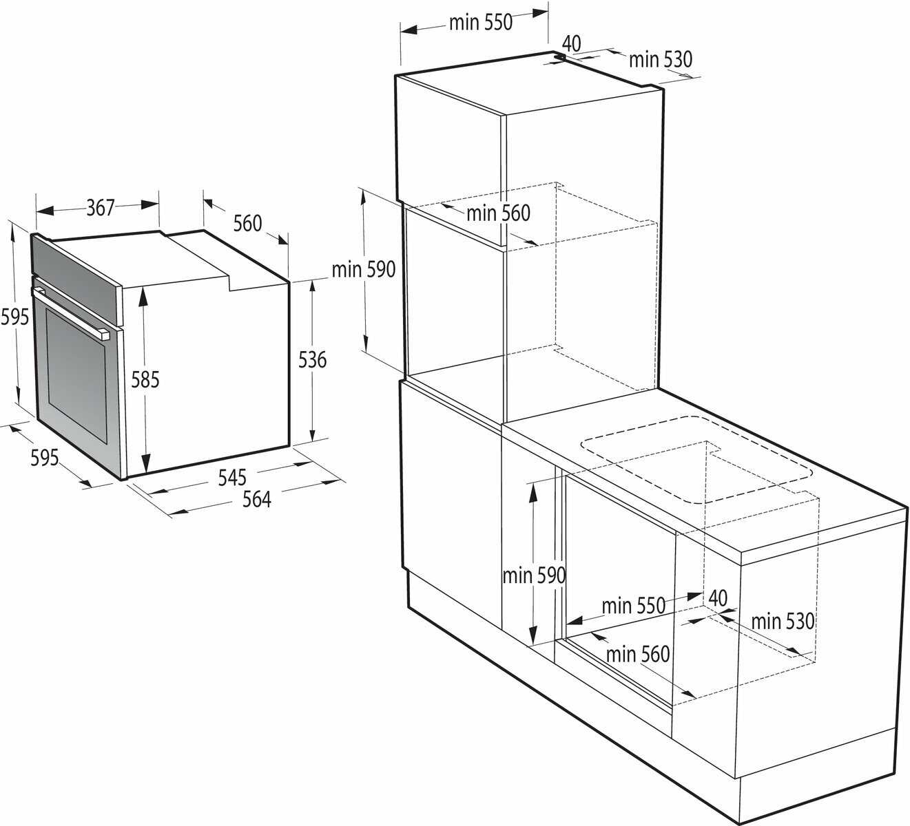 Духовой шкаф GORENJE BSA6737ORAB фотография 8