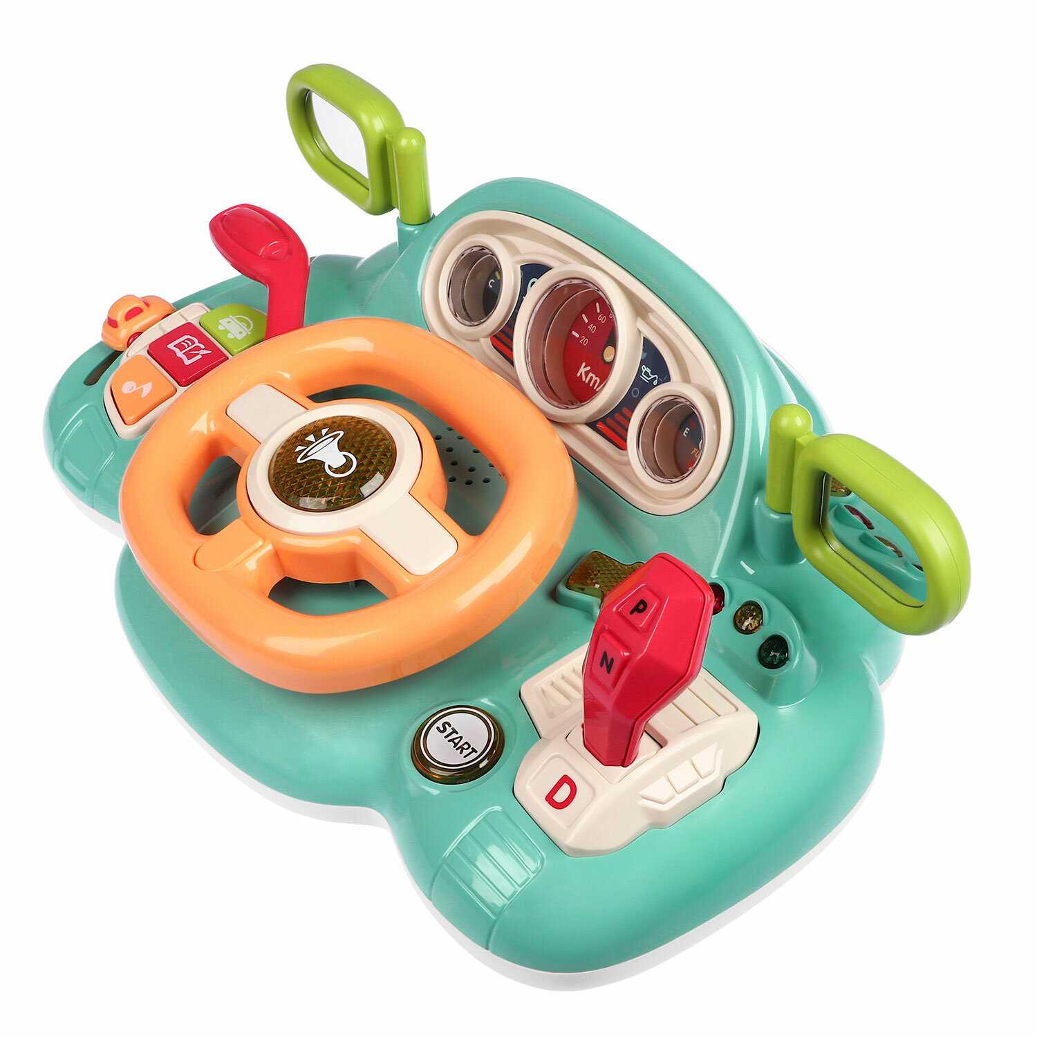 Музыкальный развивающий руль Smart Baby Крутой гонщик фотография 34