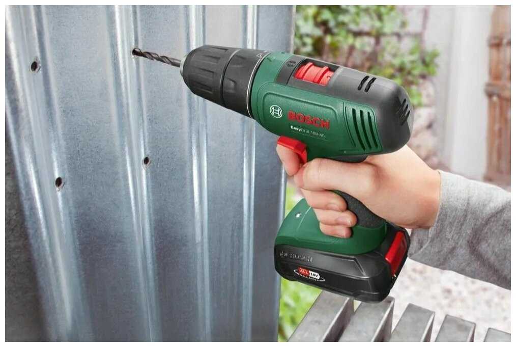 Аккумуляторная дрель-шуруповерт Bosch EasyDrill 18V-40 (06039D8002) фотография 5