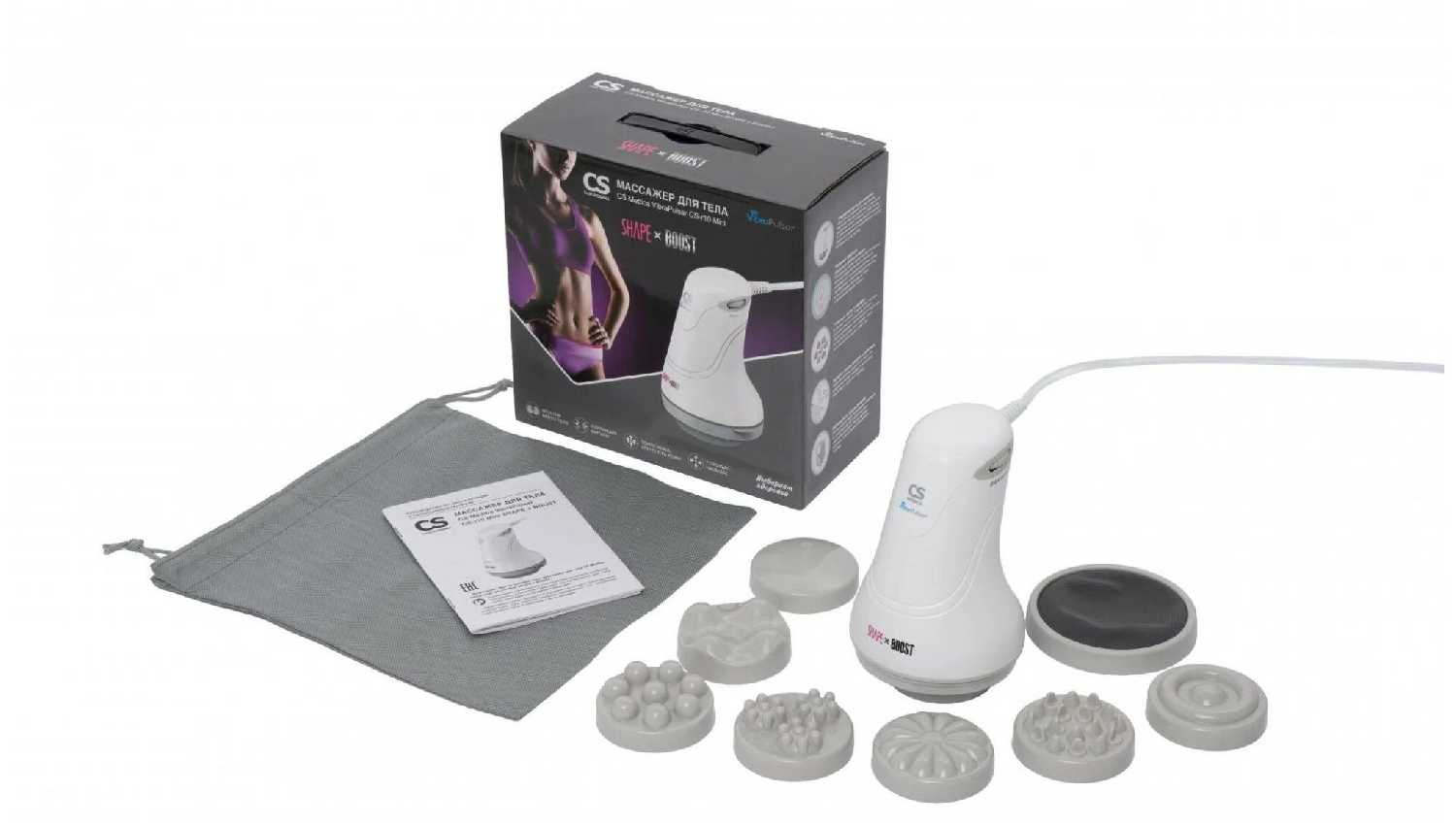 Вибрационный массажер CS Medica VibraPulsar CS-r10 Mini фотография 3