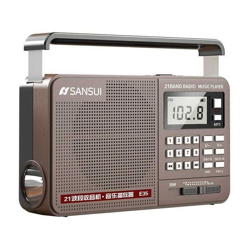 Всеволновой Цифровой Радиоприемник SANSUI E35 фотография 6