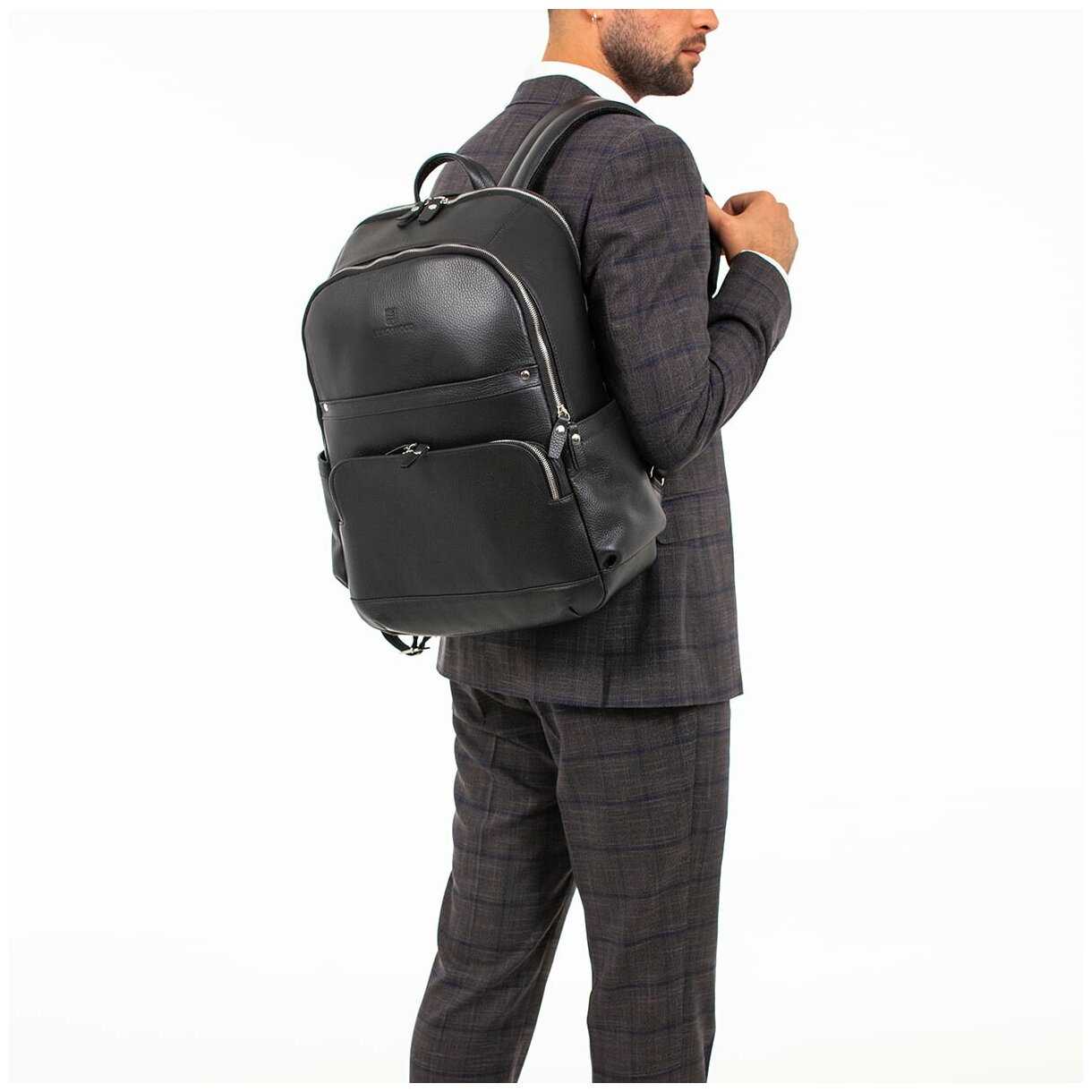 Мужской рюкзак Blackwood Dantrey Black фотография 5