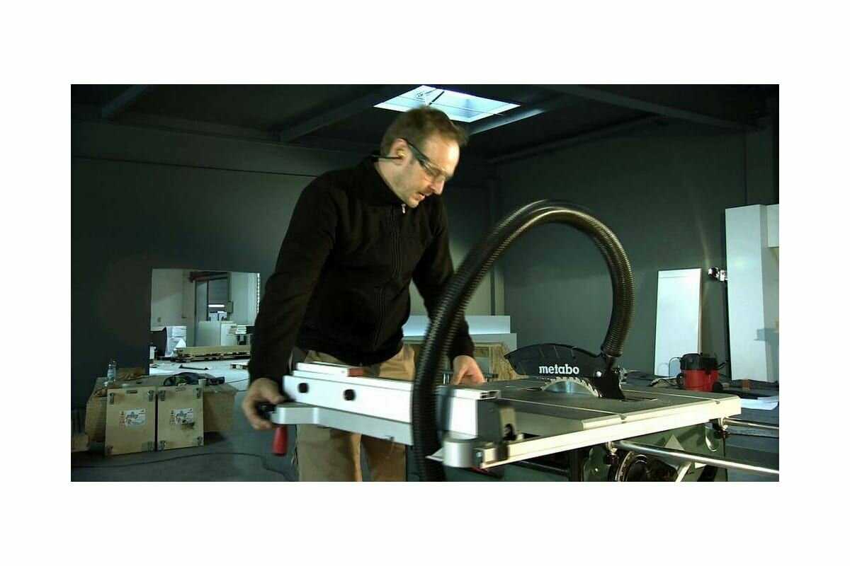 Распиловочный станок Metabo TS 254 фотография 13