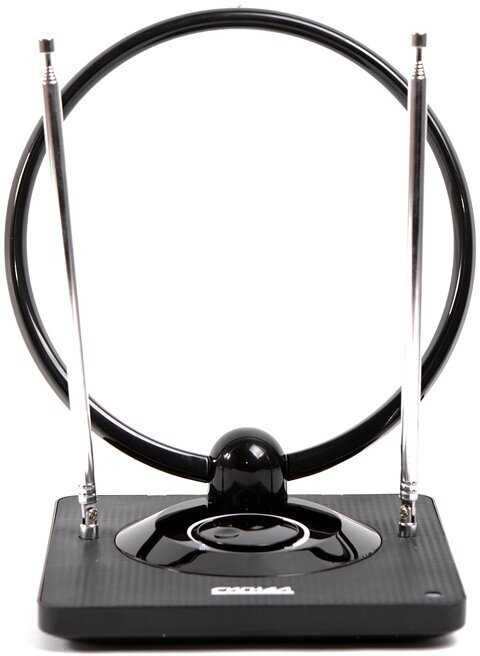 Антенна комнатная сигнал SAI-963 DVB-T2/ДМВ+МВ активная