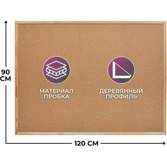 Доска пробковая Attache Selection (Attache Economy)