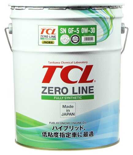Синтетическое моторное масло TCL Zero Line Fuel Economy SN/GF-5 0W-30