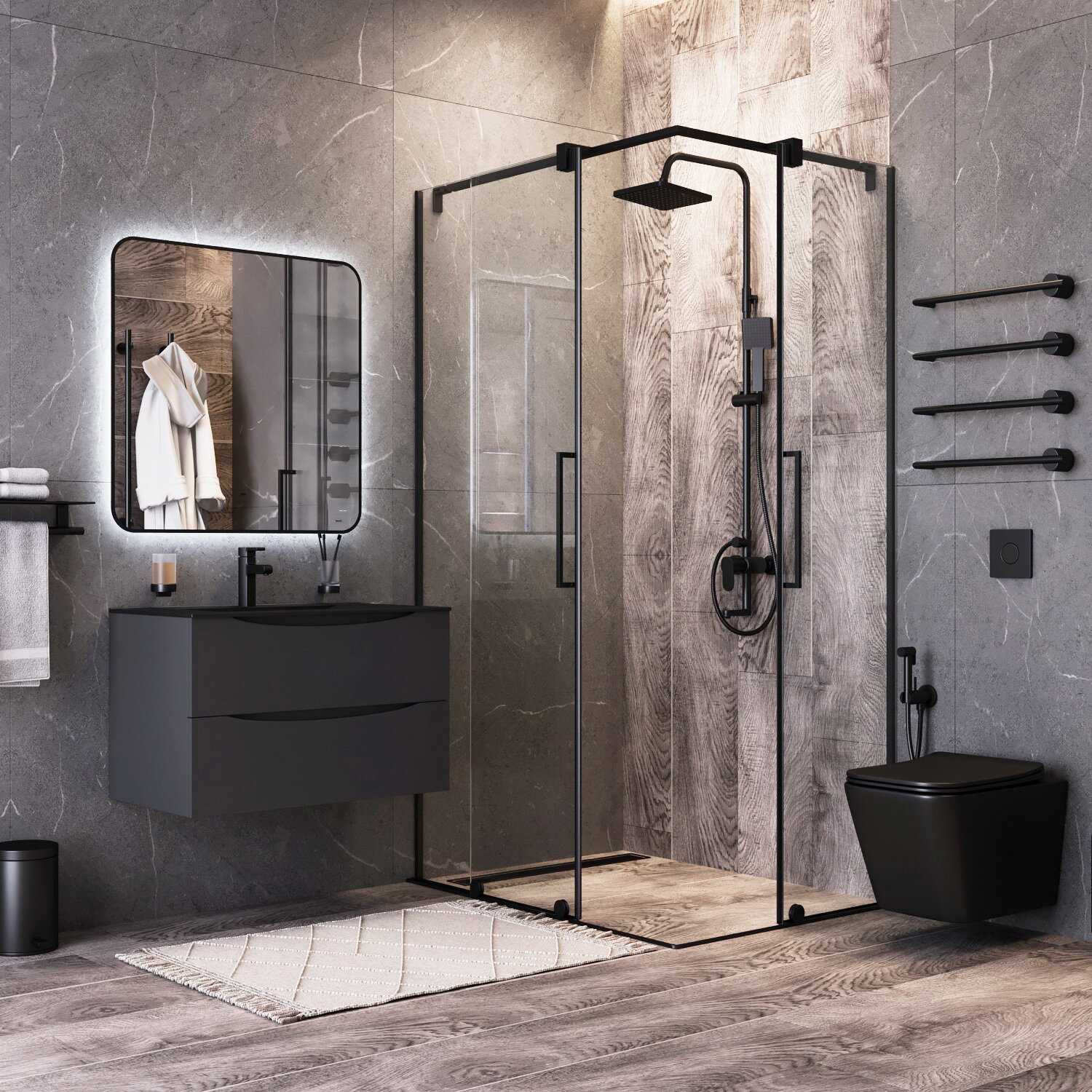 Подвесной унитаз BOND Cube фотография 10