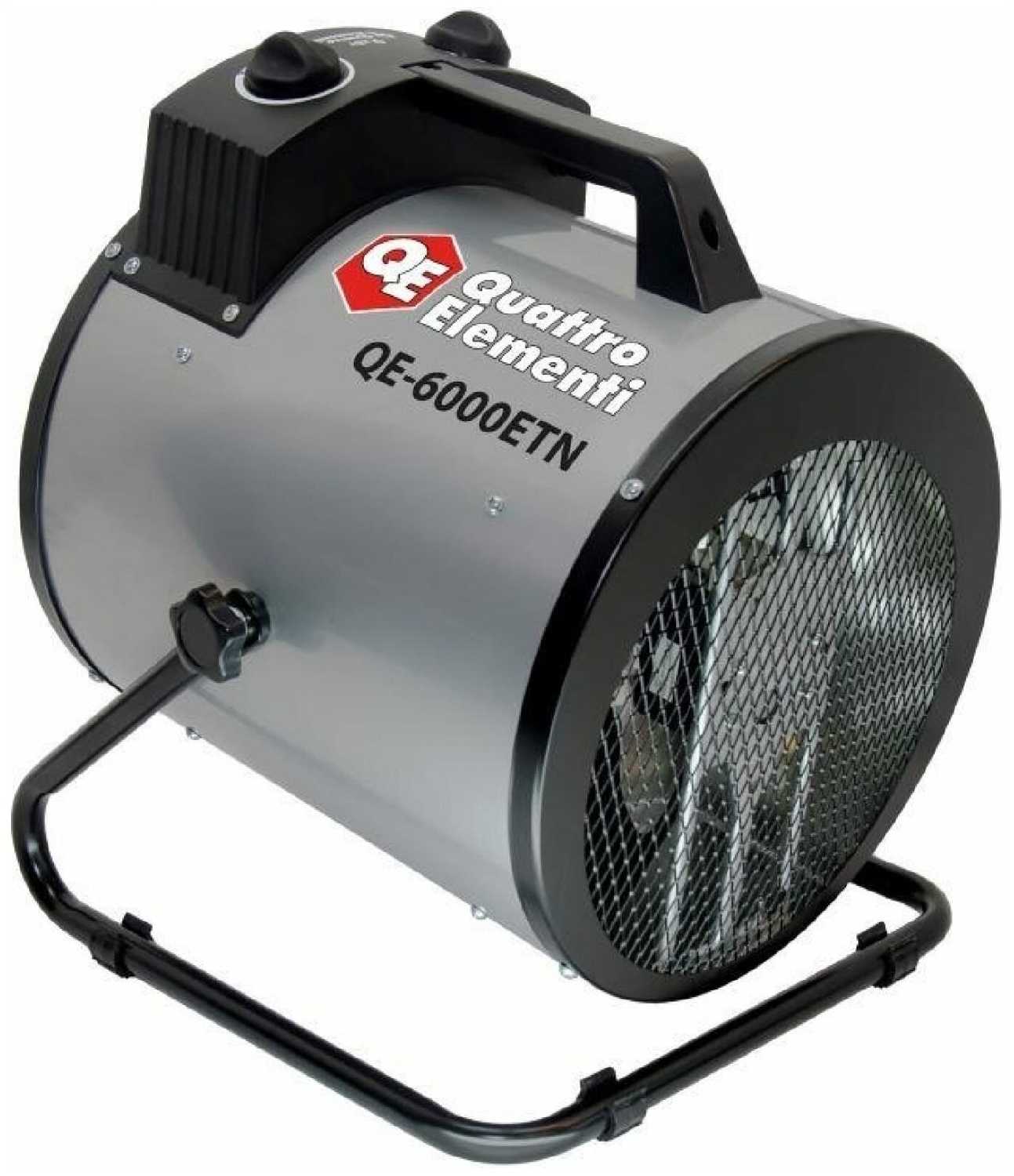 Электрическая тепловая пушка Quattro Elementi QE-6000ETN фотография 8