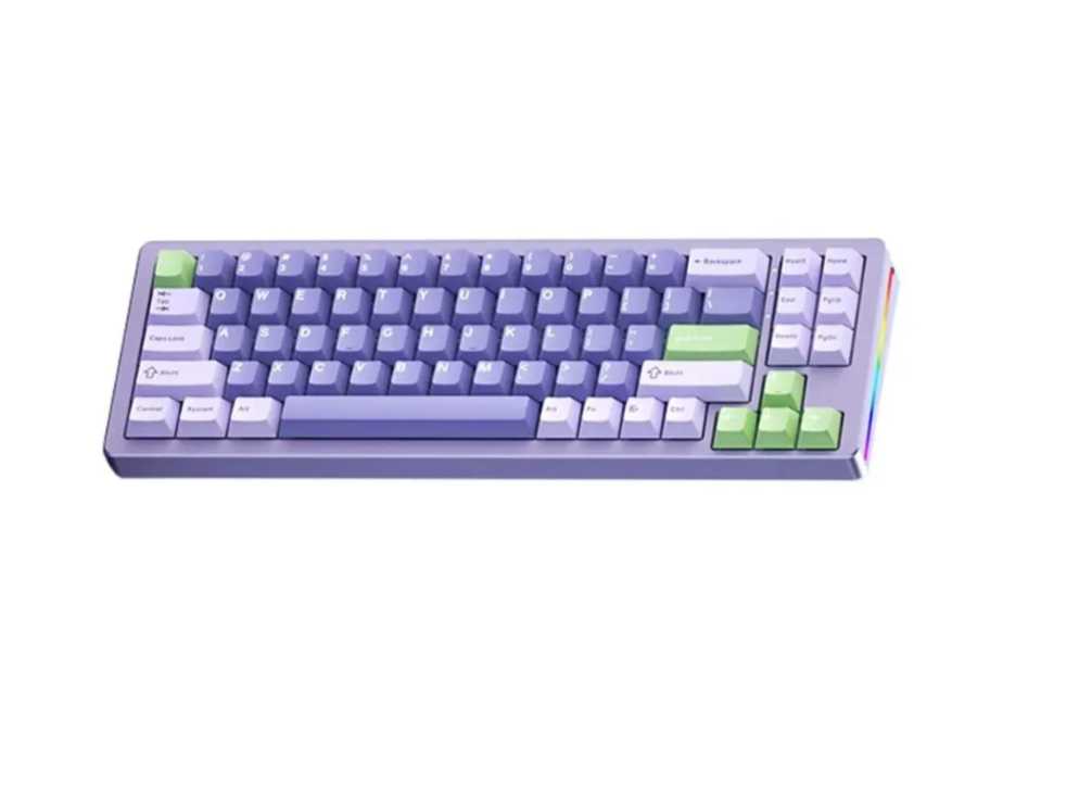 Игровая беспроводная механическая RGB клавиатура Xinmeng M71 (Bluetooth/2.4G/Type-C) фотография 8