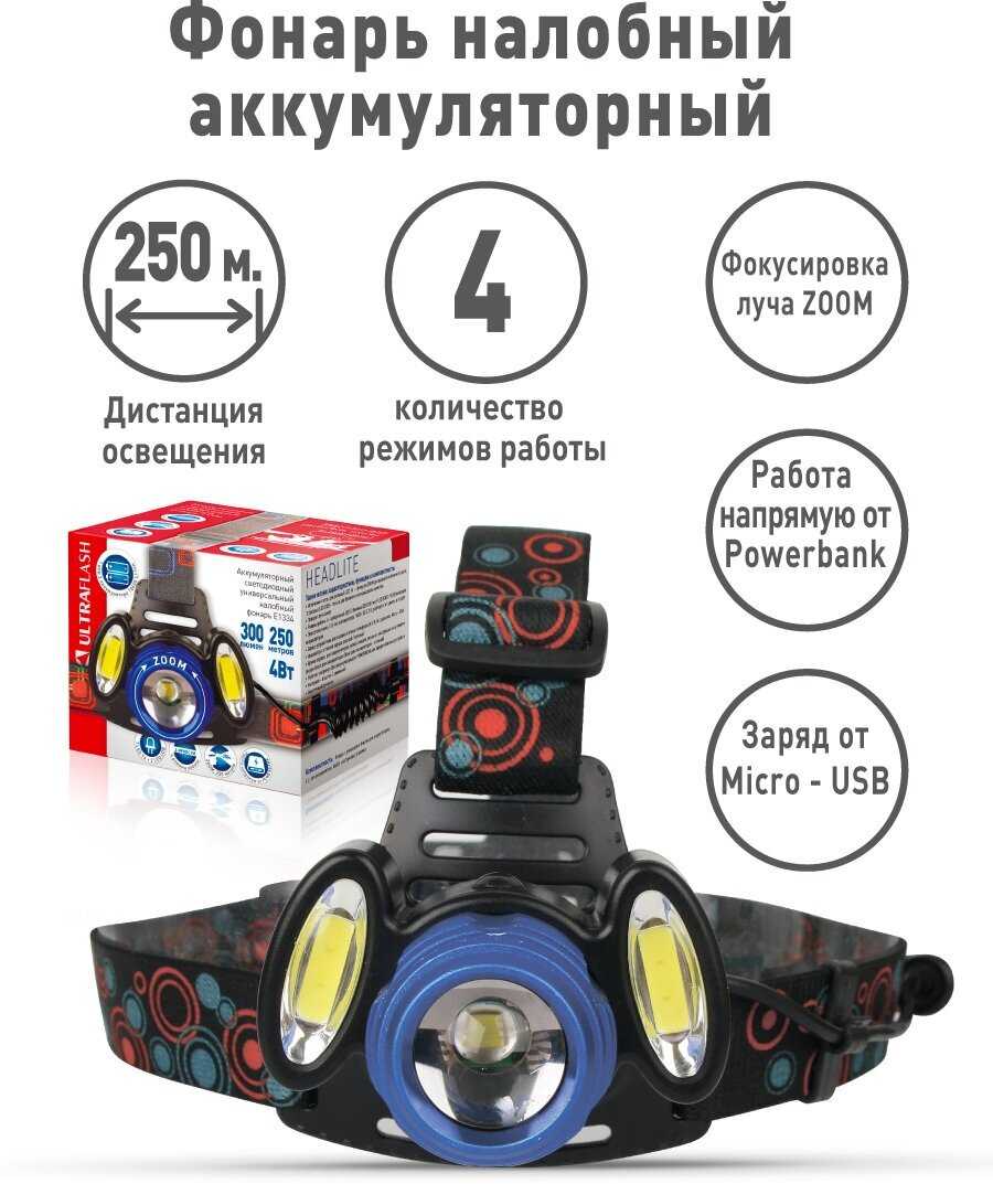 Фонарь Ultraflash E1334 фотография 15