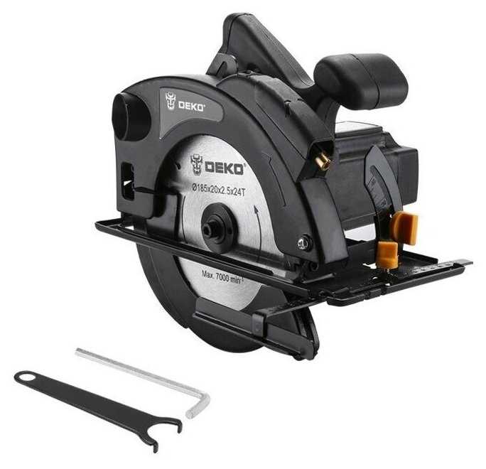 Дисковая пила DEKO DKCS1800 Laser (063-4192), 1800 Вт