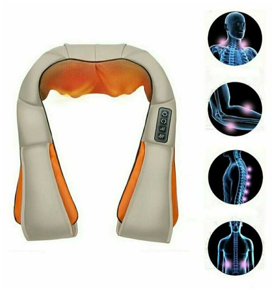 Роликовый массажер Massager of Neck Kneading фотография 16