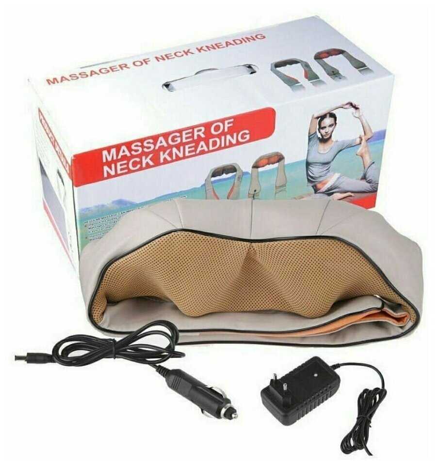 Роликовый массажер Massager of Neck Kneading фотография 17