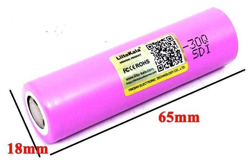 Аккумулятор 18650 Li-Ion LiitoKala Lii-30Q 3000mAh/3.7В/ICR18650 литий ионная батарея /АКБ 18650 фотография 6