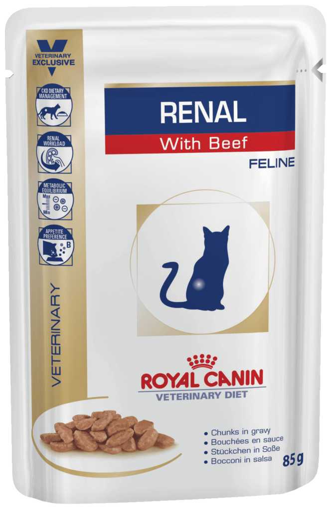 Влажный диетический корм Royal Canin Renal With Fish