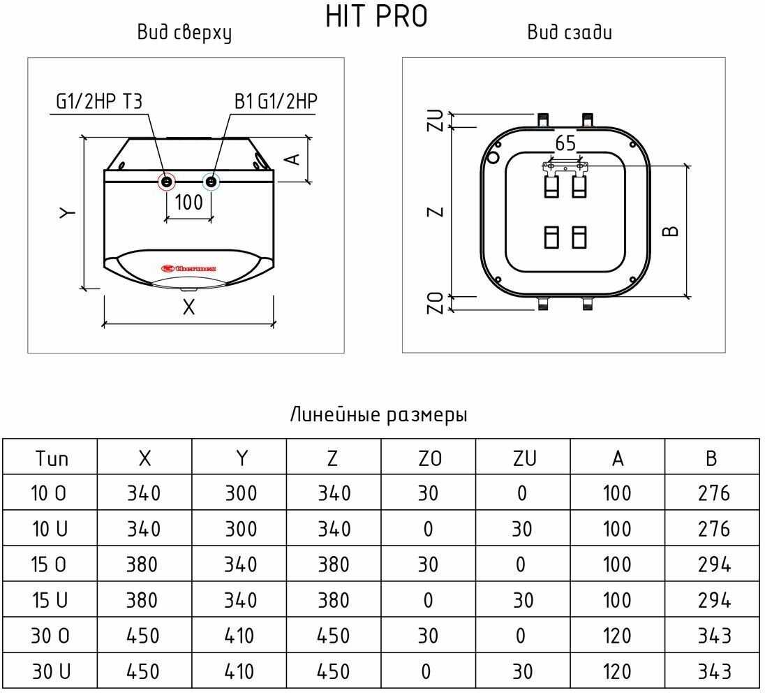 Водонагреватель Термекс H 5-O (pro) фотография 6