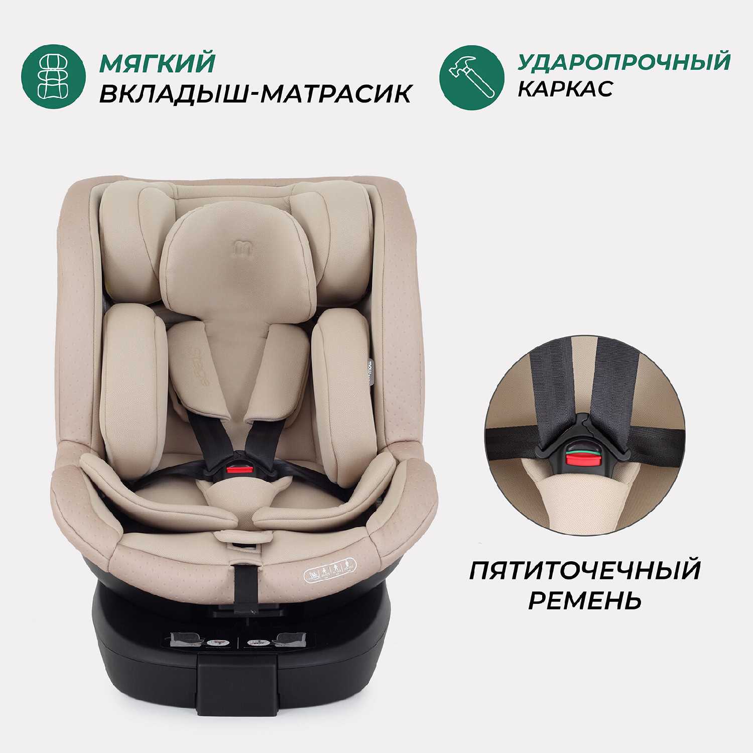 Автокресло MOWBaby AY959 Pro (STAGE) фотография 22