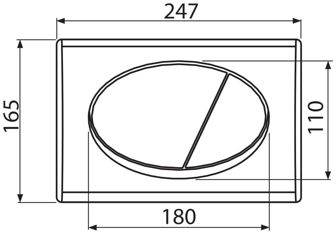 Кнопка смыва Alcadrain M70 фотография 2