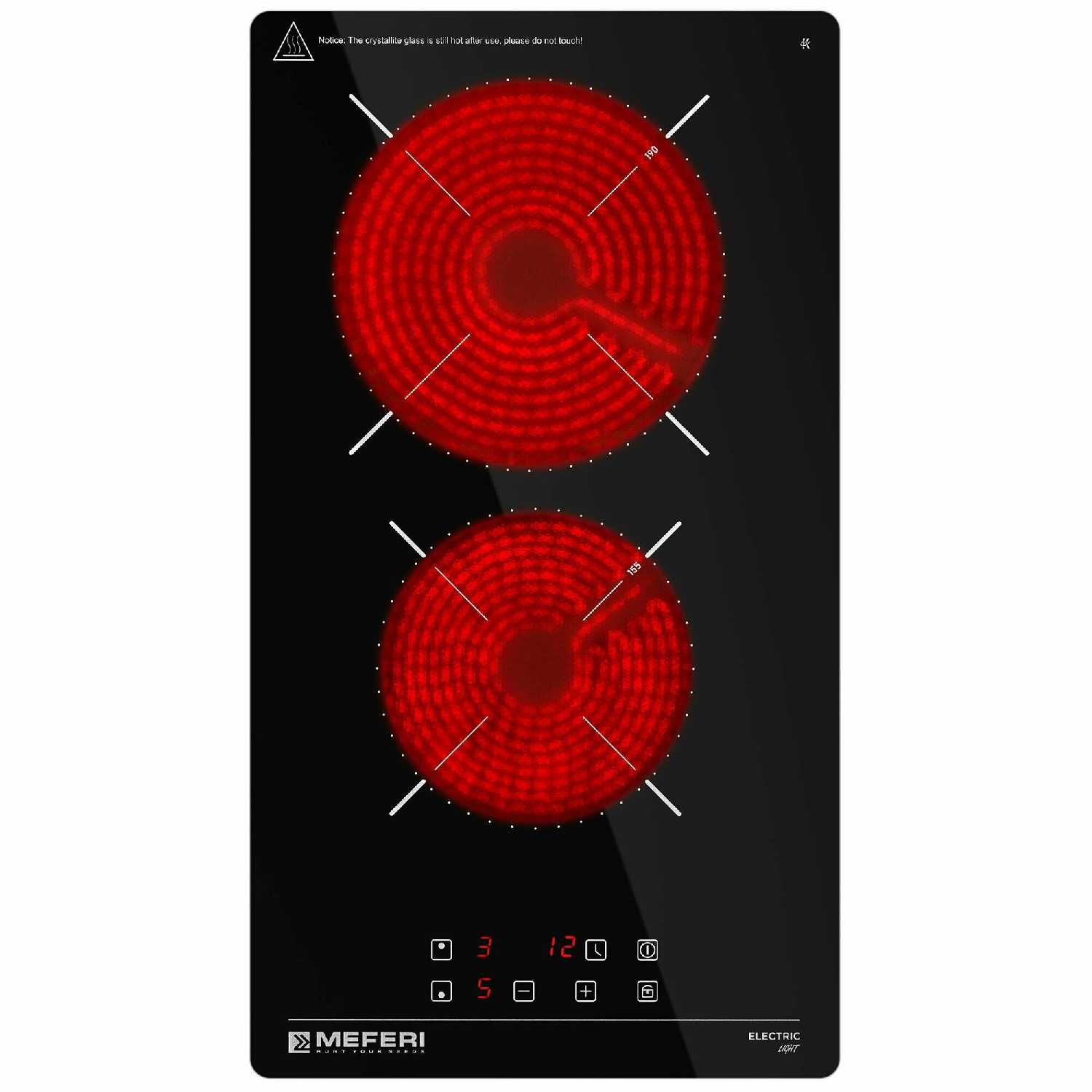 Электрическая варочная панель MEFERI LIGHT (MEH302BK) фотография 5