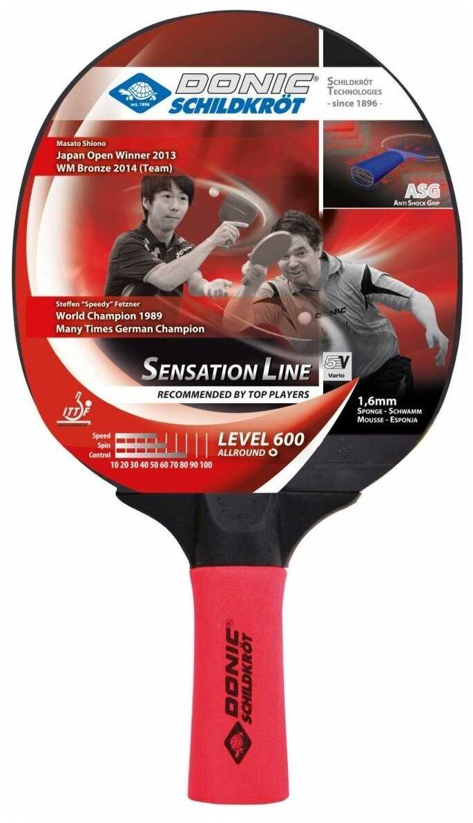 Ракетки для настольного тенниса Donic-Schildkroet Sensation 600
