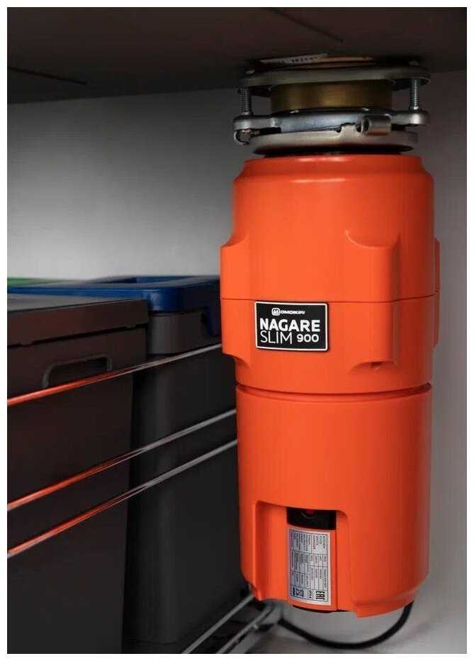 Измельчитель пищевых отходов Omoikiri Nagare Slim 900 (4995062) фотография 4