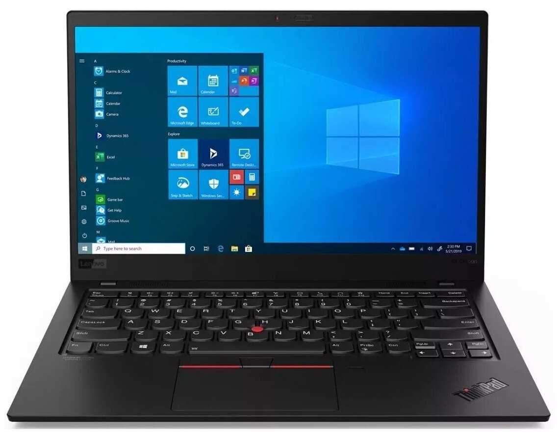 Ноутбук Lenovo ThinkPad X1 Carbon Gen 9 (20XW004YRT), черный