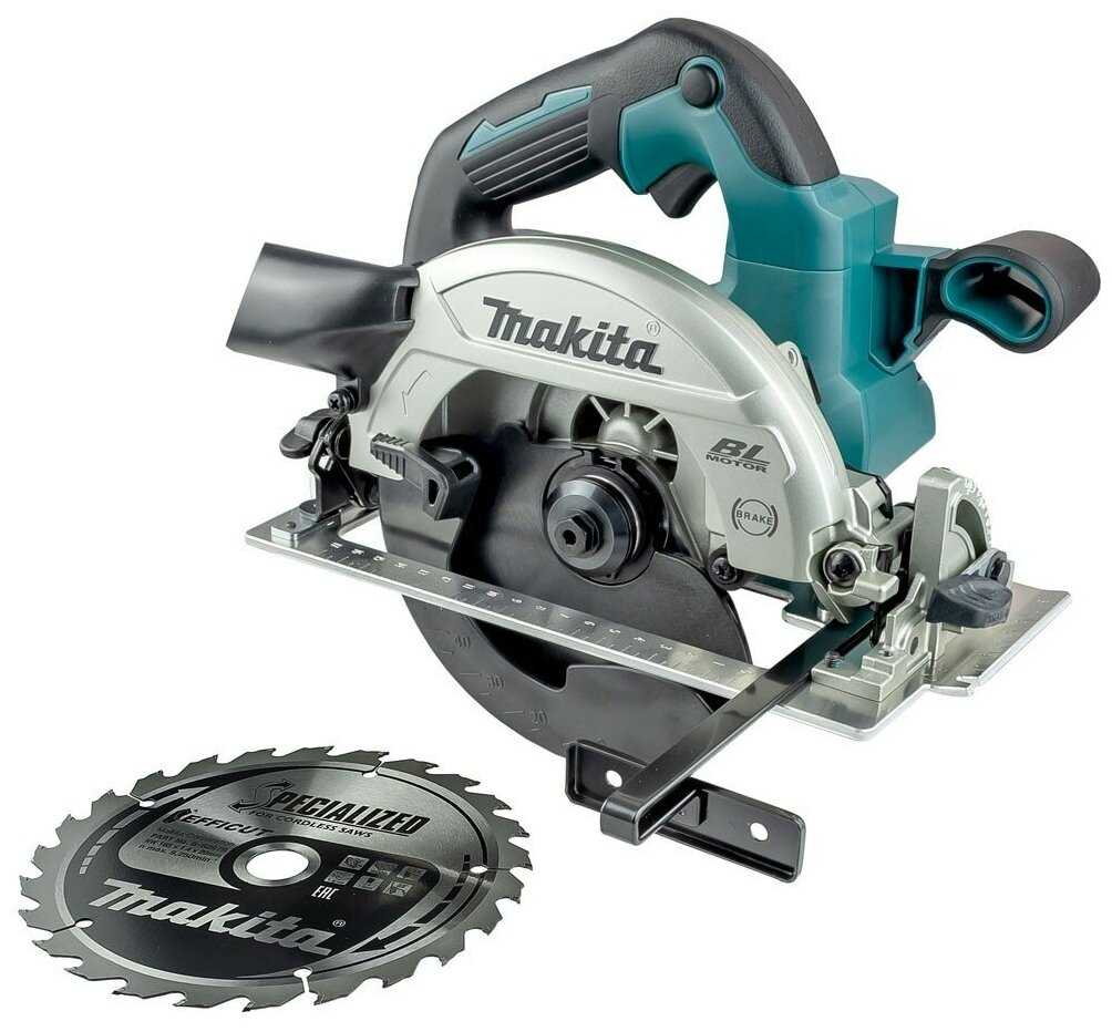 Дисковая пила аккумуляторная Makita DHS660Z фотография 4