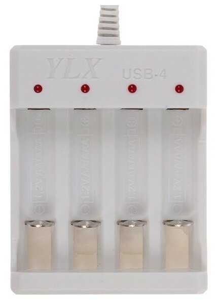 Зарядное устройство LuazON UC-24 [4x AA/AAA, USB, 250 мА] фотография 9