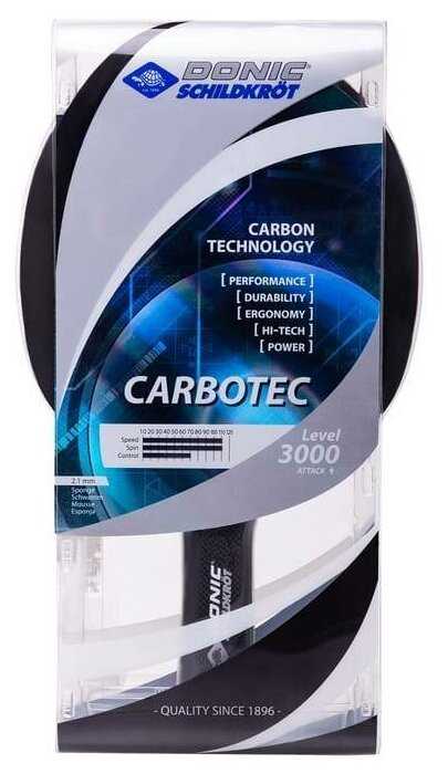 Ракетки для настольного тенниса Donic-Schildkroet Carbotec 3000 фотография 4