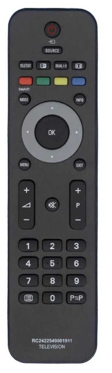 Оригинальный пульт Philips 2422 549 01911 LCD