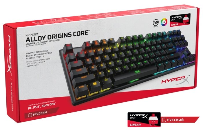 Игровая клавиатура HyperX Alloy Origins Core фотография 4