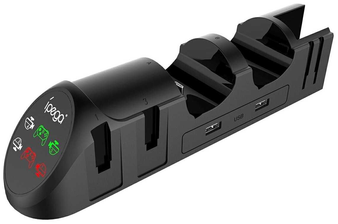 IPEGA Зарядная станция 6-в-1 для Nintendo Switch (PG-9187) фотография 1