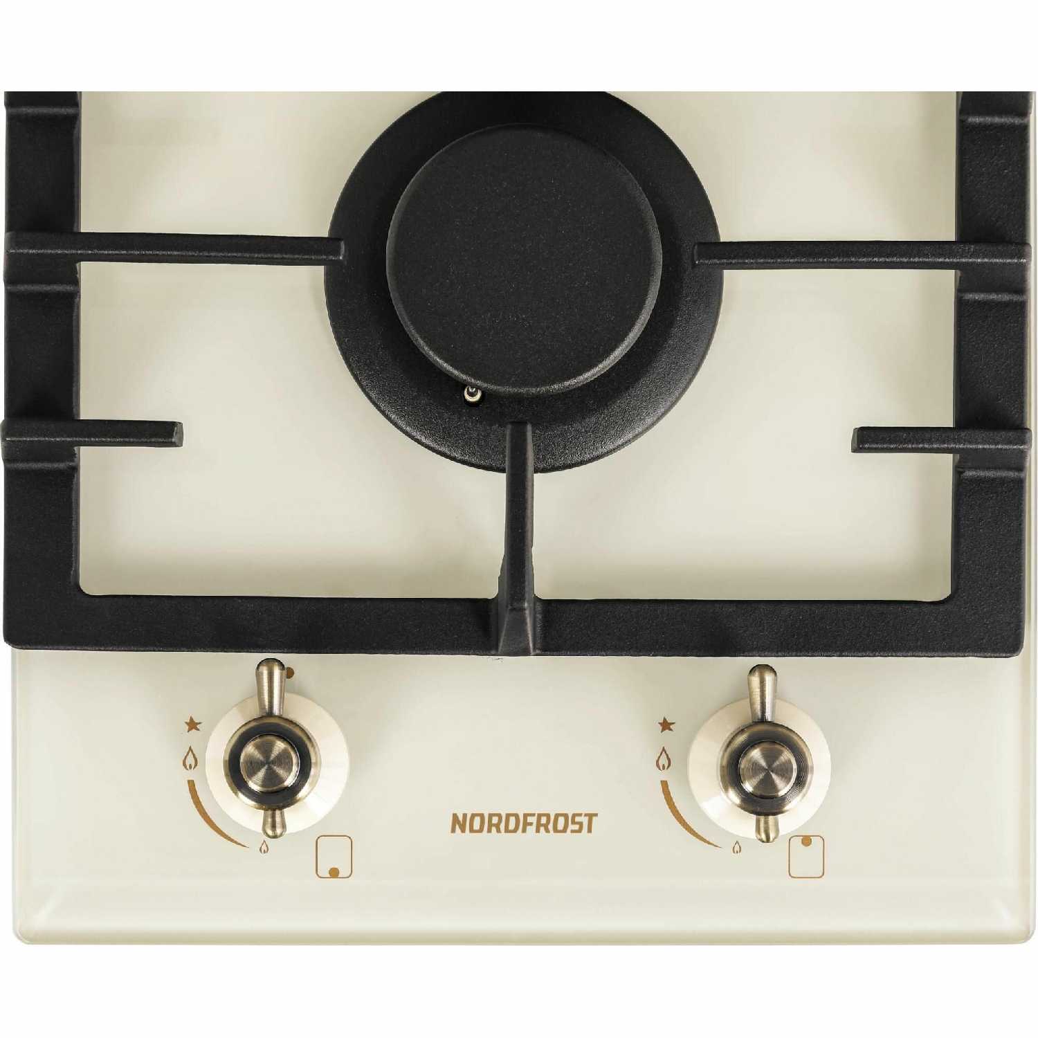 Газовая варочная поверхность NORDFROST HM 3023 YR [2 конфорки] фотография 9