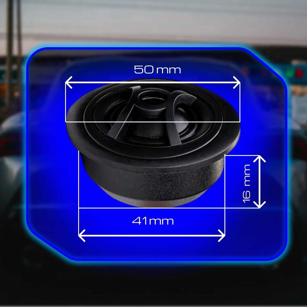 Автомобильная эстрадная акустика AMP MASS TW10 фотография 2