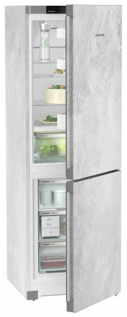 Двухкамерный холодильник Liebherr CBNpcd 5223-20 001 серый фотография 4