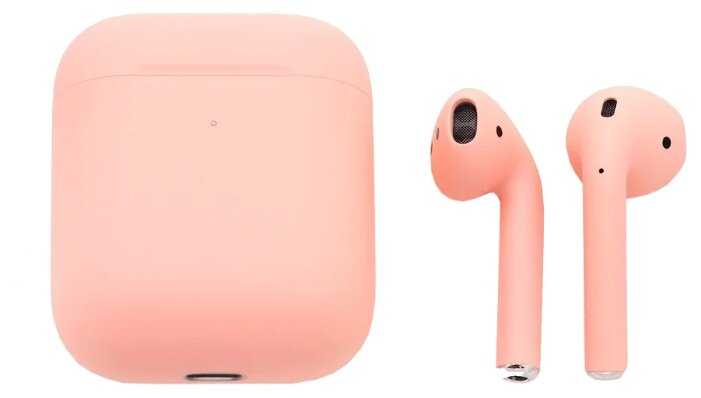 Беспроводные наушники Apple AirPods 2 Color (без беспроводной зарядки чехла) фотография 18
