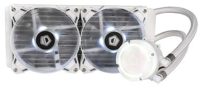 Система водяного охлаждения для процессора ID-COOLING FROSTFLOW X 240 Snow фотография 2