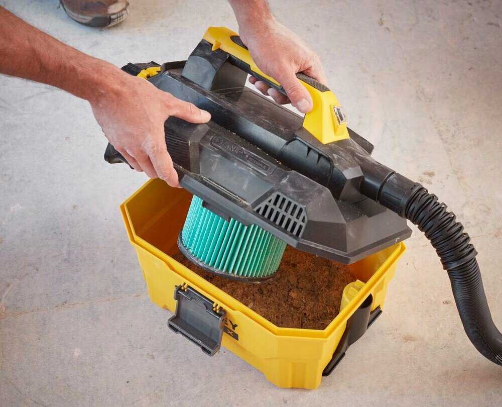 Аккумуляторный пылесос Stanley Пылесос (SFMCV002B) фотография 8