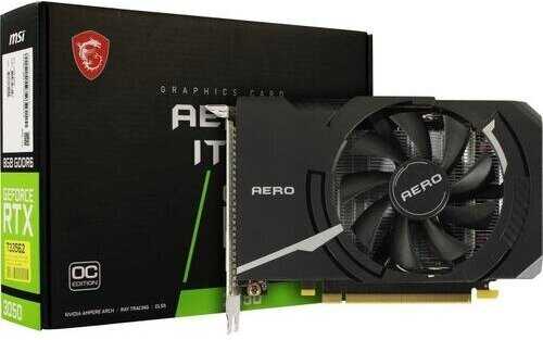 Видеокарта MSI GeForce RTX 3050 AERO ITX (RTX 3050 AERO ITX 8G OCV2) фотография 3