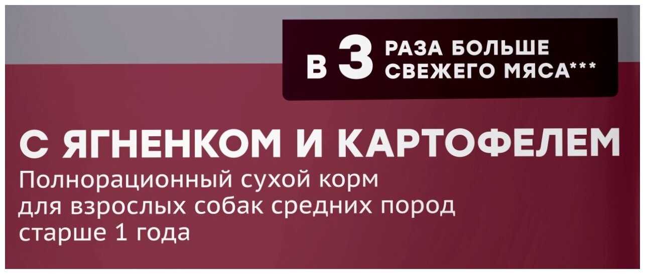 Корм PRO Meat с ягненком и картофелем фотография 18